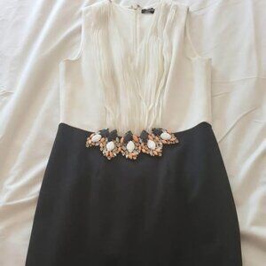 Black and white dress